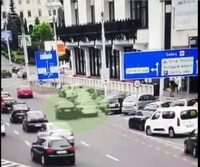 Urmărire în traficul Sibiului