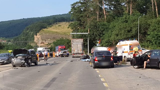 Motociclist decedat dn 7 județul Sibiu