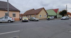 Accident în cartierul Moșnei pe fondul neacordării de prioritate în intersecție