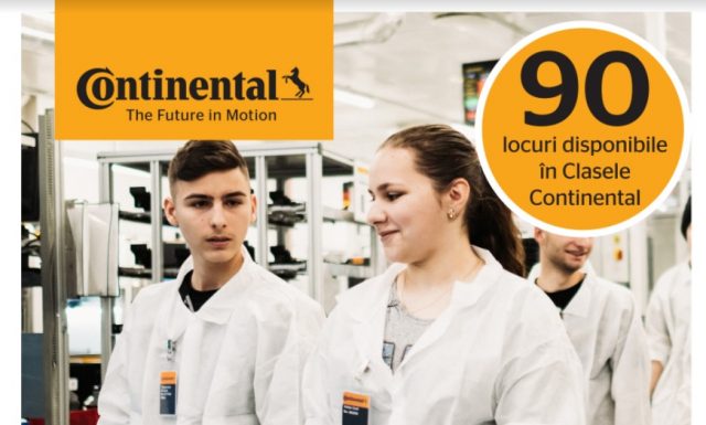 coperta scoala continental Clase Continental în Sistem de Învățământ Dual