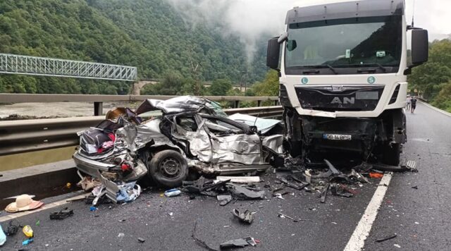Accident DN 7 Valea Oltului Accident mortal pe DN7