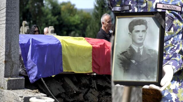 Onor la veteran COPERTA NOVATV Colonelul (rt) Nicolae Hurezeanu condus pe ultimul drum