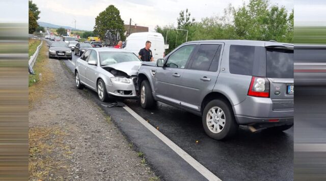 accident dn 1 Polițiștii rutieri au intervenit la un accident produs pe DN 1