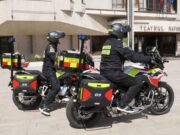 motociclete SMURD la Targu Mures
