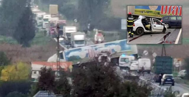 Accident mortal pe DN13 între Sighișoara și Târgu Mureș