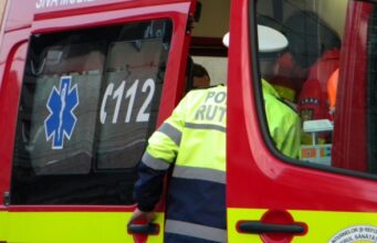 Accident pe DN 1 în județul Sibiu tot din cauza vitezei în curbă