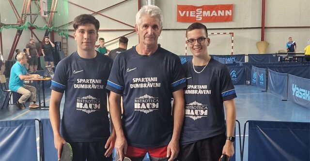Spartanii Dumbraveni in divizia B Dumbrăveni va avea echipă de Divizia B la tenis de masă