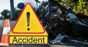 Accident de motocicletă în afara localității Ighișu Vechi