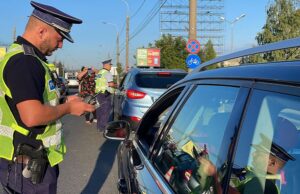 Blocada poliției rutiere pe șoselele județului Sibiu
