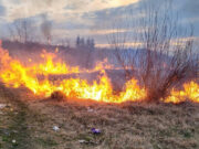 Risc major de incendii de vegetație