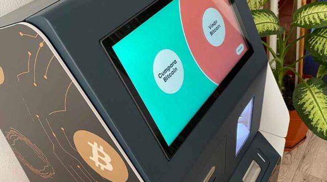 Coperta ATM Bitcoin Medias Primul ATM Bitcoin din Mediaș