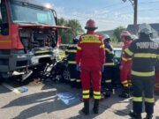 DJ 106A blocat din cauza unui accident | Județul Sibiu DJ 106A blocat din cauza unui accident | Județul Sibiu la Rășinari