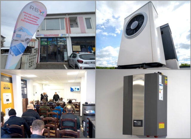 showroom dedicat pompelor de căldură