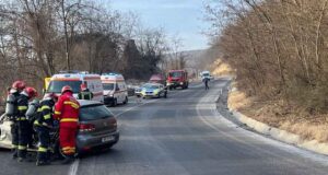 Accident pe DN 14 în apropiere de Ruși