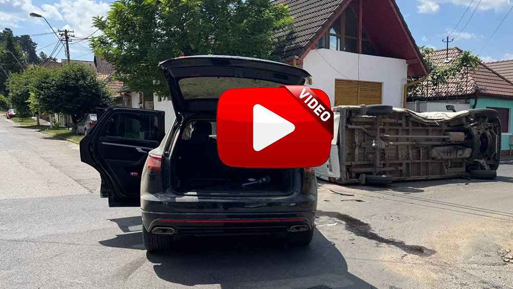 accident strada targului medias