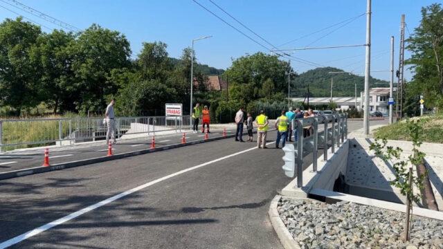 Pod nou pe strada Ighișului