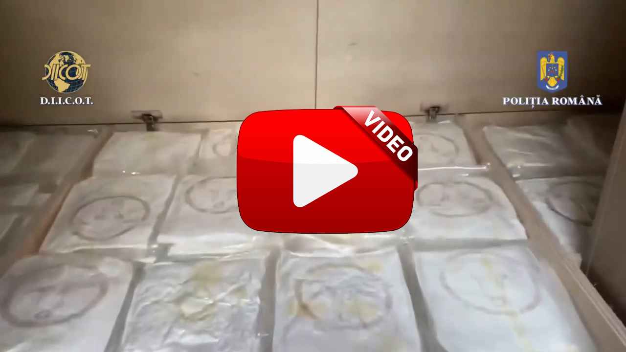 Transport cu cocaină capturat în județul Sibiu
