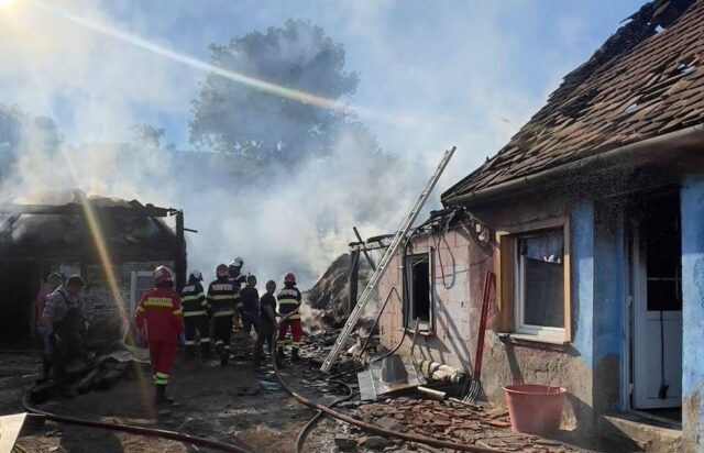 incendiu anexa