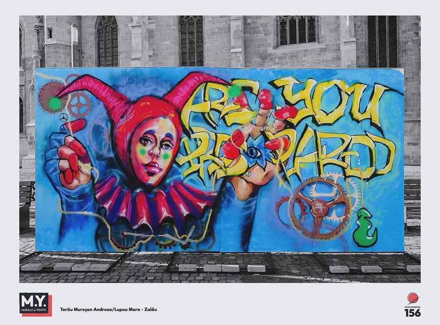 Festivalul internațional de artă murală pentru liceeni | Murals of Youth