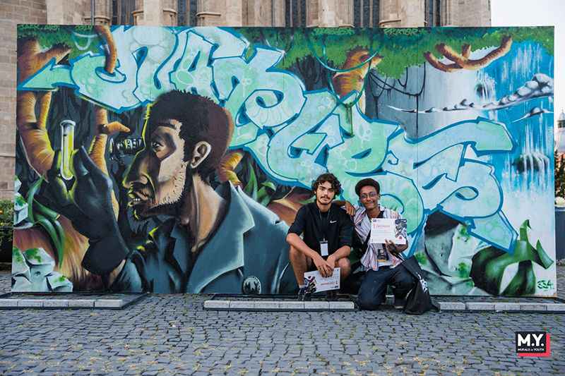 Festivalul internațional de artă murală pentru liceeni | Murals of Youth