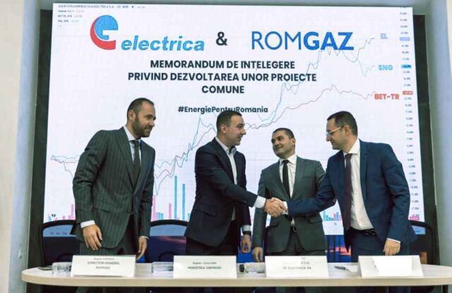 Memorandum de înțelegere Romgaz cu Electrica
