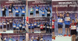 Rezultate excelente la Memorialul „Gheorghe Pristavu” pentru sportivii Secției de tenis de masă a CSM Mediaș