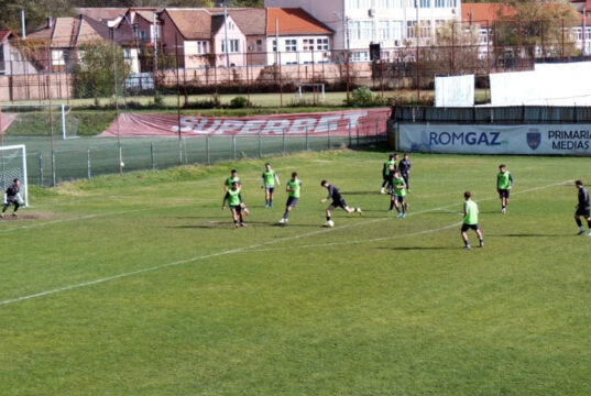 Reunire la ACS Mediaș | Fotbaliștii revin la antrenamente în iulie