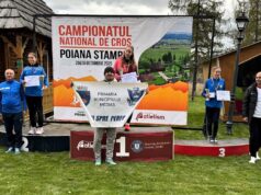 Alexandra Hudea a câștigat titlul de Campioană națională la cros, la categoria U20