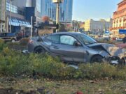 Șoferul care a provocat accidentul din giratoriu avea 2,85 g/l alcool pur în sânge | Bărbatul a fost reținut