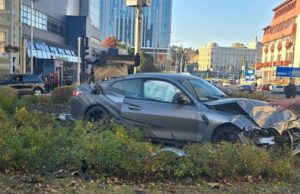 Șoferul care a provocat accidentul din giratoriu avea 2,85 g/l alcool pur în sânge | Bărbatul a fost reținut