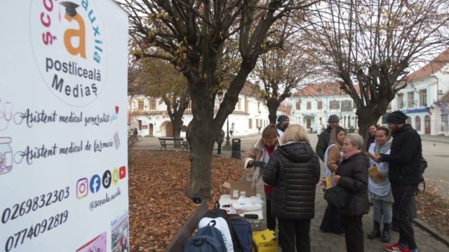 auxila diabet Auxila Mediaș a marcat Ziua Mondială a Diabetului