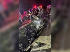 Accident grav | Un șofer băut a lovit un cap de pod și s-a răsturnat | Foto