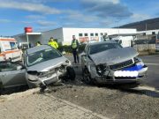 Accident cu 4 răniți provocat de un șofer de 33 ani care a virat fără să se asigure | Foto