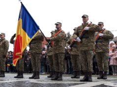 Medieșenii au sărbătorit împreună Ziua Națională în Piața Corneliu Coposu | VIDEO