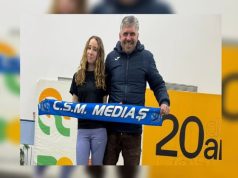 Alexandra Hudea pe prima treaptă a podiumului la Campionatul Național de Sală