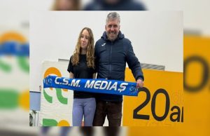 Alexandra Hudea pe prima treaptă a podiumului la Campionatul Național de Sală