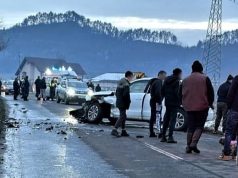 Accident cu 3 mașini implicate la ieșirea din Moșna spre Mediaș | Foto