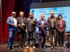 Ediție jubiliară a „Mediaș Cetate Seculară” | Plachete aniversare oferite de organizatori | VIDEO