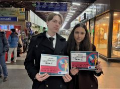 Doi elevi de la Colegiul „Școala Națională de Gaz” pe podiumul unei competiții naționale de public speaking