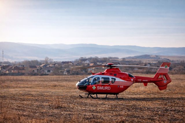 lovit de un balot de fân la Ighișu Nou