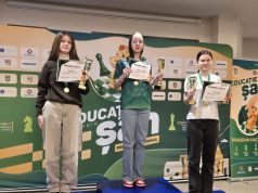 8 sportivi de la CSM Mediaș la Campionatul Național Individual Educație prin Șah | Maria Mihăilă pe podium
