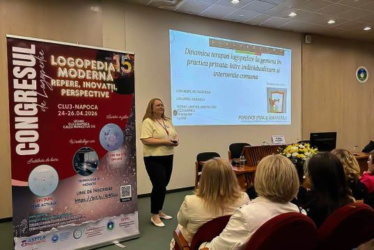 Mediașul a fost reprezentat la primul Congres de Logopedie din România