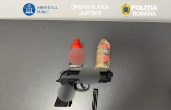 Operațiunea JUPITER | Armă de tir sportiv deținută ilegal ridicată după percheziții