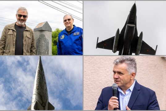 Borna din spațiu | Eveniment unic la Mediaș, în prezența lui Dumitru Prunariu