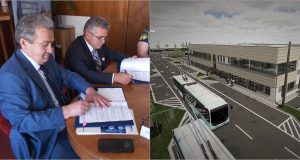 Depou nou, troleibuze electrice și stații pentru călători moderne cu bani europeni la Mediaș | VIDEO