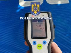 Un bărbat cu 1,37 alcoolemie a ajuns la spital după ce a căzut cu bicicleta