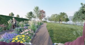 Pas înainte pentru amenajarea unei zone de promenadă pe malurile Târnavei Mari | Proiectul, în etapa contractuală