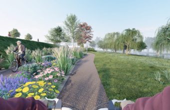 Pas înainte pentru amenajarea unei zone de promenadă pe malurile Târnavei Mari | Proiectul, în etapa contractuală